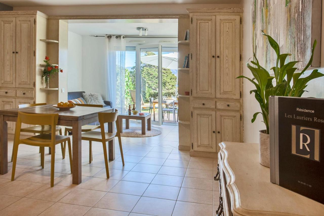 קאלבי Mare Appart Avec Jardin Et Bbq Vue Mer Et Montagne Plage Et Port A 2 Pas מראה חיצוני תמונה