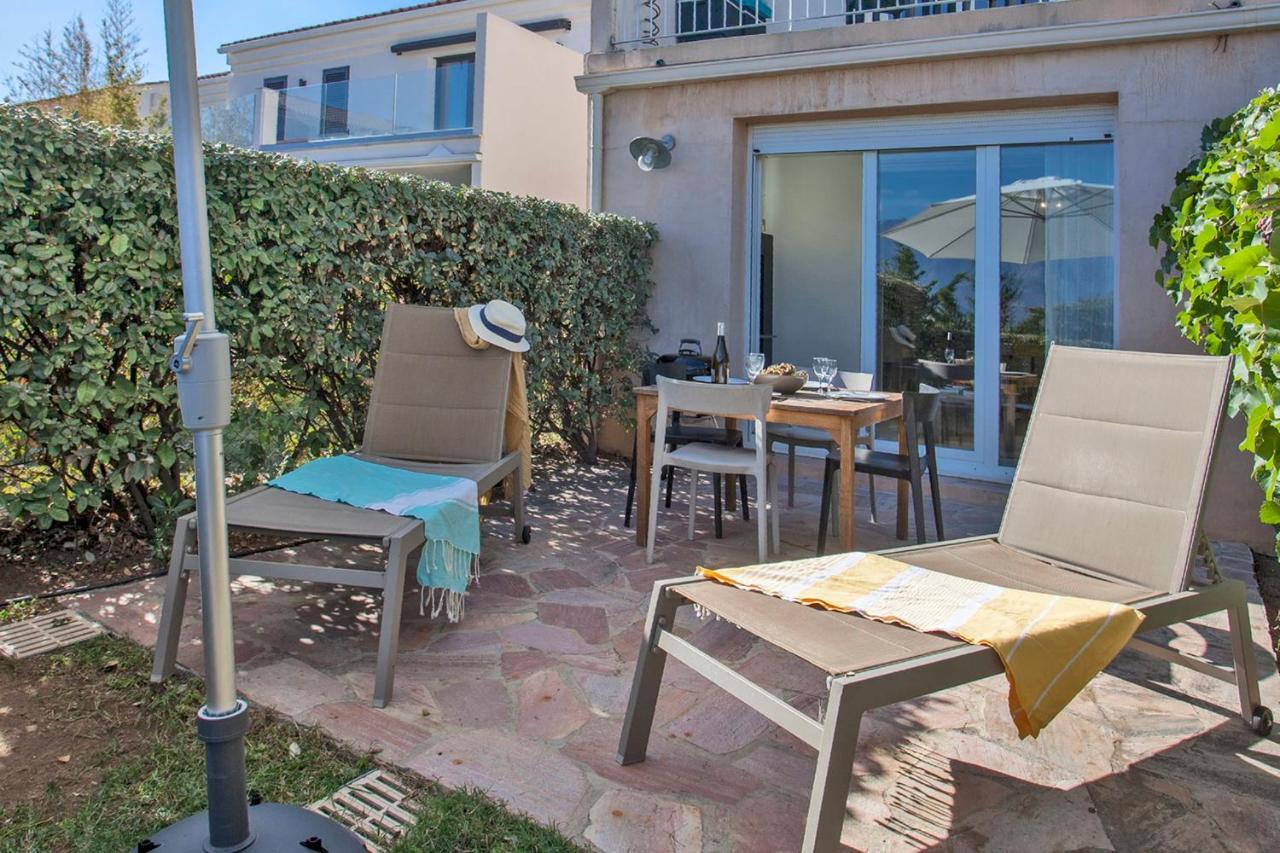 קאלבי Mare Appart Avec Jardin Et Bbq Vue Mer Et Montagne Plage Et Port A 2 Pas מראה חיצוני תמונה